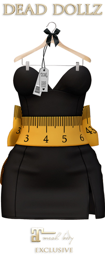 Dead Dollz - Ruler Dress - Black