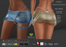 Res_Charlotte dungaree short skirt and panties Fat Pack
