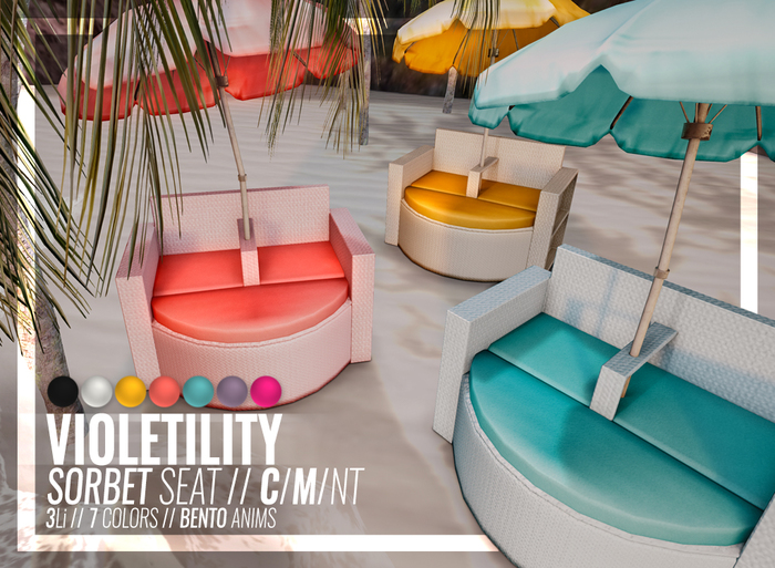 Violetility - Sorbet Seat