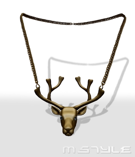 Mstyle Deer Necklace