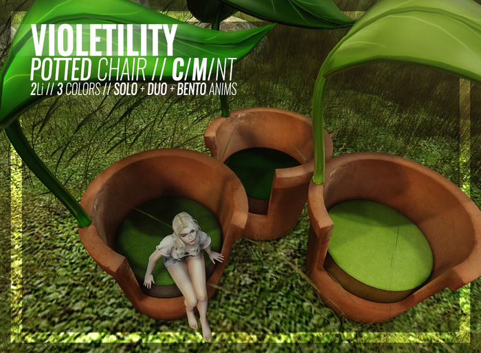 Violetility - Potted Chair