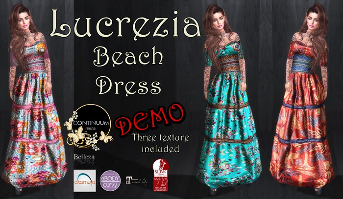 Continuum Lucrezia Beach dress DEMO