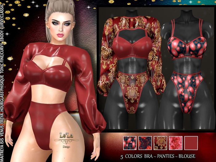 {Le'La} Tully Ruby Set 