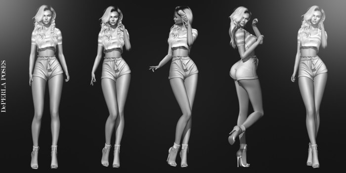DePERLA POSES - Set 12