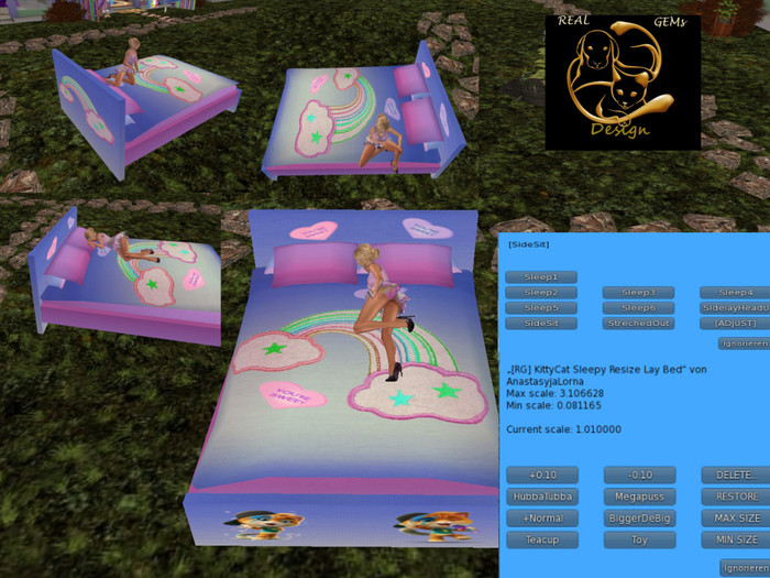 [RG] Kittens Sweet Bed LayDown (Box)