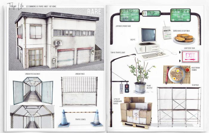 ionic : Tokyo Life - Complete Set w/ RARE
