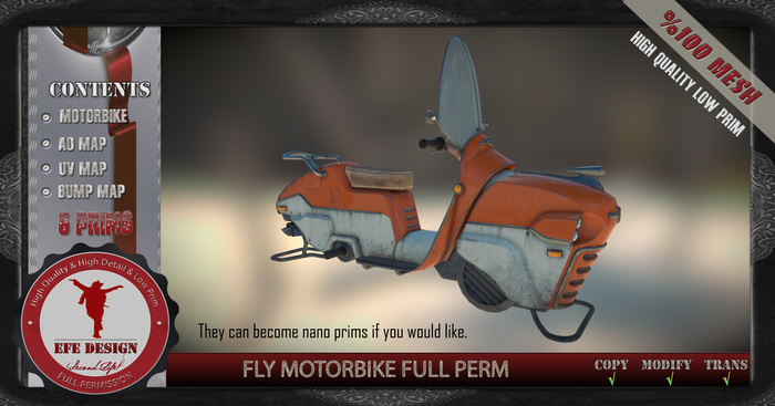 Fly MotorBike  Full Permission ADD