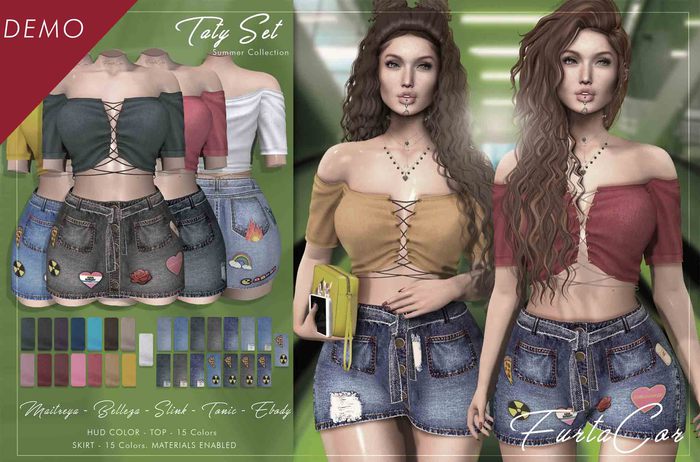 :::DEMO:::[FurtaCor Female] Taty Set