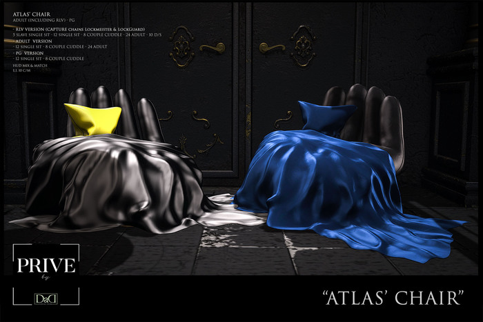 ATLAS CHAIR  Silk/Latex PG FATPACK