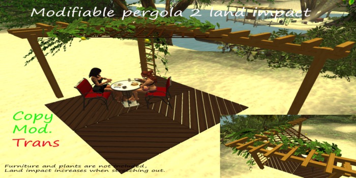 Mesh Pergola