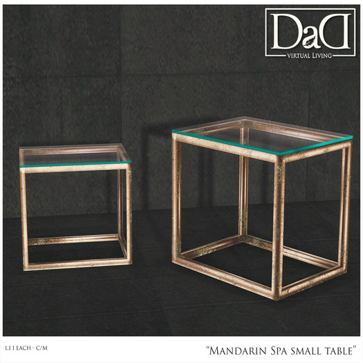 Mandarin SpA  Small table A+B