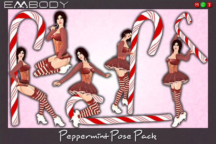 Embody Prop Pose Pack F PEPPERMINT