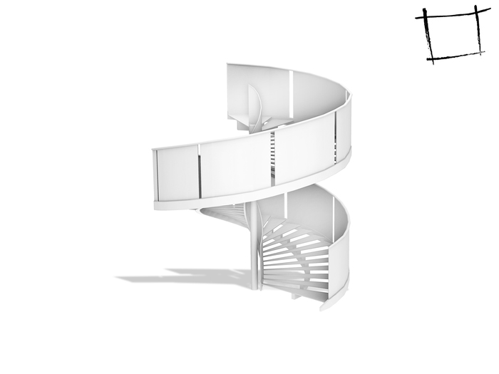  Full Perm Builder's Kit Spiral Stairs