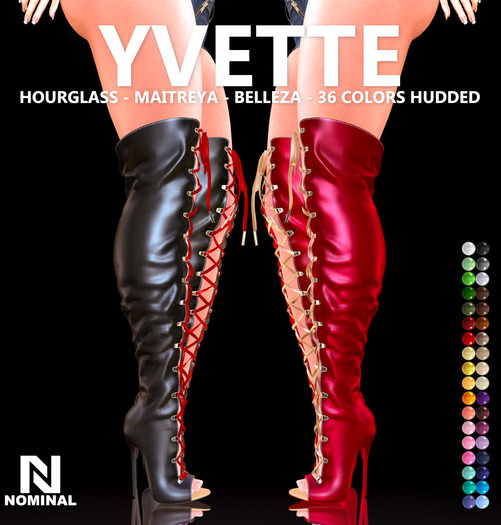 NOMINAL: YVETTE THIGH BOOTS & HUD