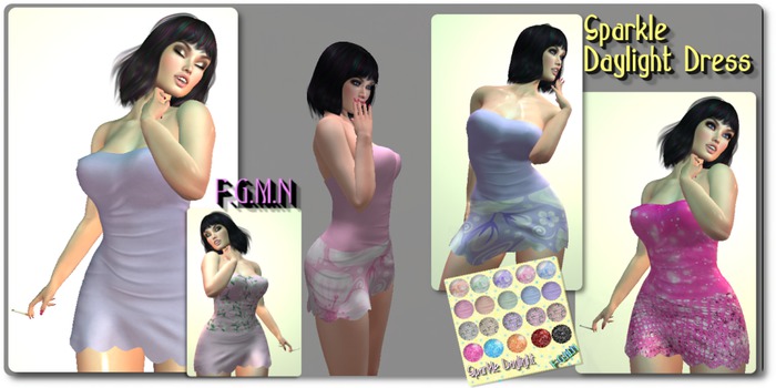 F.G.M.N/Sparkle Daylight Dress/Maitreya Only