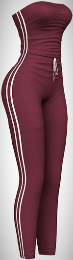 ChicModa // Kandi Sport Jumper // MAROON