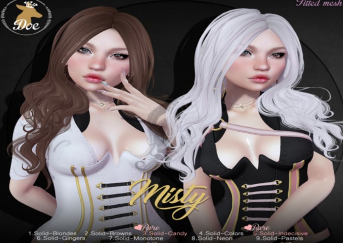 5.Doe: Misty (solid) - Indecisive RARE