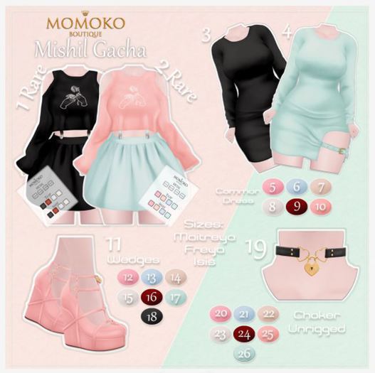 {Momoko} Mishil Dress - Lara -Neutral RARE