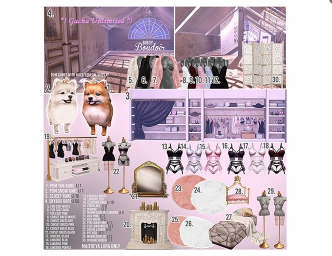 Birdy - Boudoir - Pom - Tan [BOX] RARE