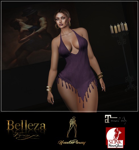 HautePinay Tango Dress II [RUMRAISIN]