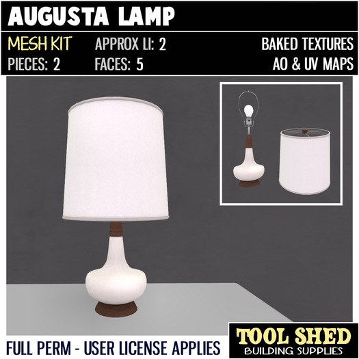 Tool Shed - Augusta Lamp Kit