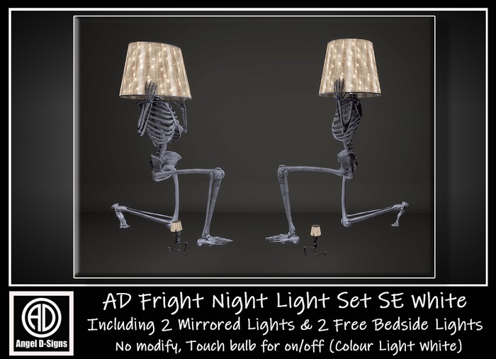 AD Fright Night Light Set SE White