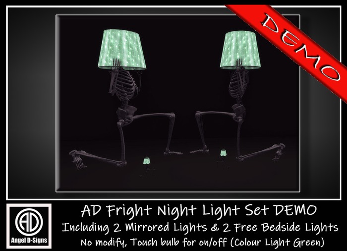 AD Fright Night Light Set DEMO