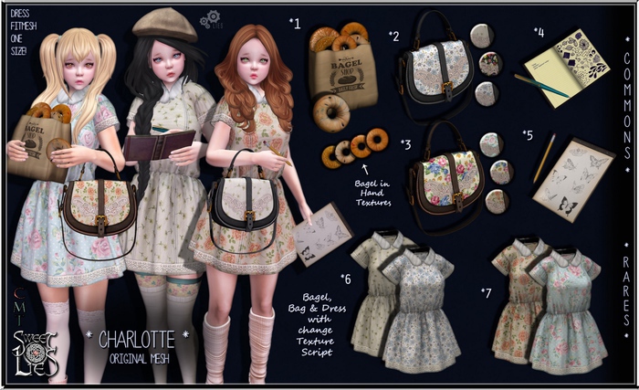 *SL* Charlotte Bag - Sweet Lies Box 3 COMMON