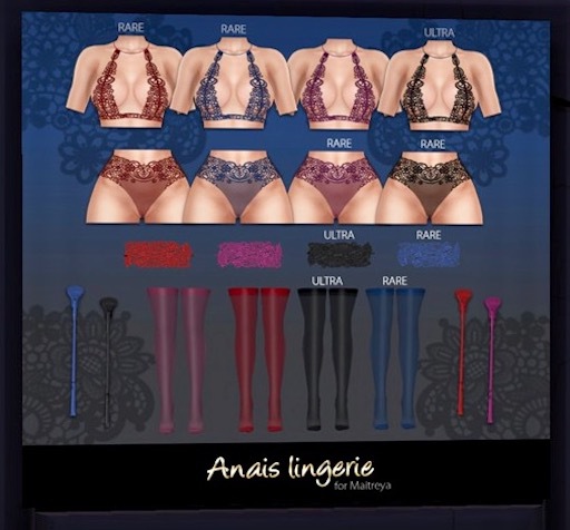 Avenge] Anais panties - black [RARE]
