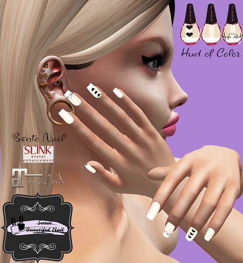 **Sense Beautiful Nail Bento:Maitreya,Slink 07**