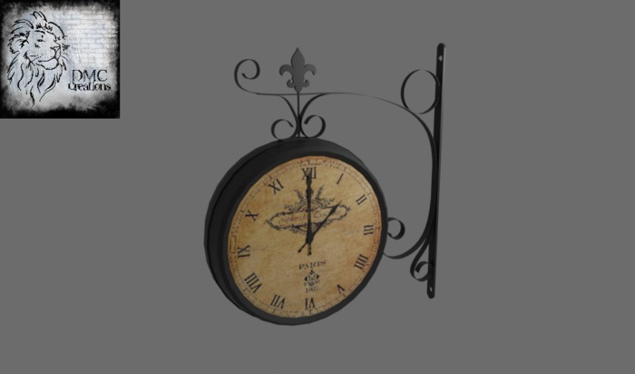 Station Clock Full Perm Mesh