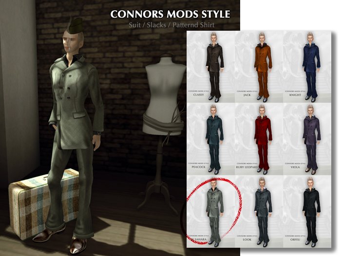 *Connors* MODS STYLE LE SAHARA