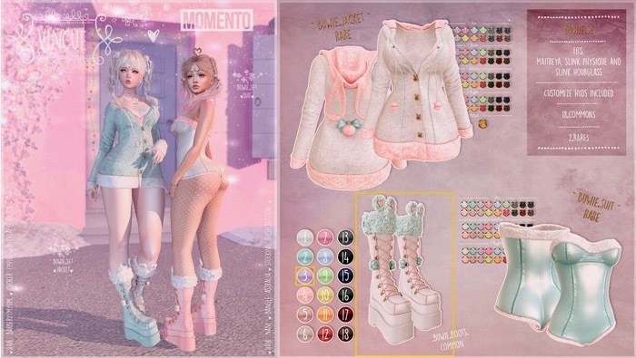 {vincue} & Momento - Buwie+Boots - Tange [Maitreya]