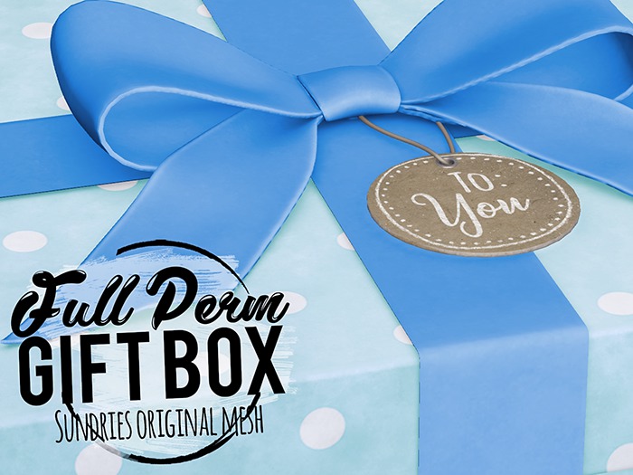 sundries ♥ Full Perm Gift Box ♥ Giftbox Present Boxing Packaging for Merchants