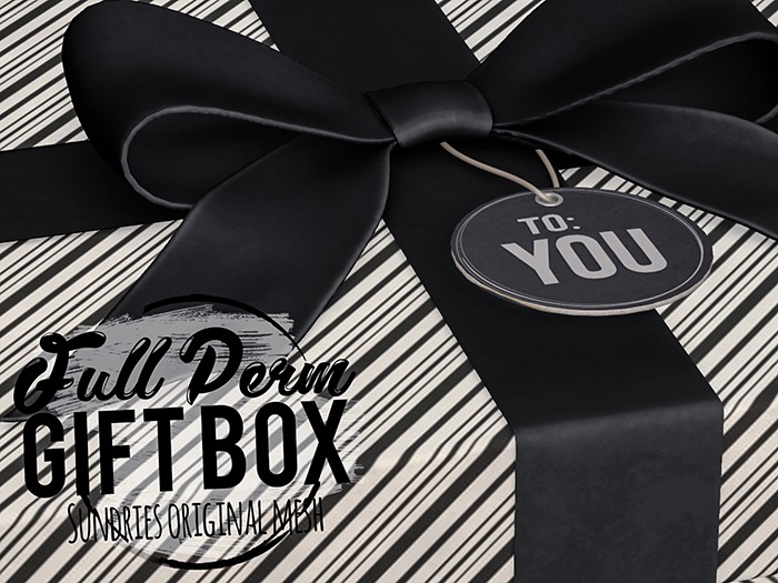 sundries ♥ Full Perm Gift Box ♥ Giftbox Present Boxing Packaging for Merchants