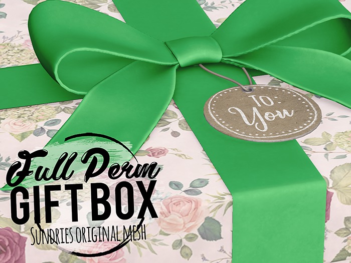 sundries ♥ Full Perm Gift Box ♥ Giftbox Present Boxing Packaging for Merchants