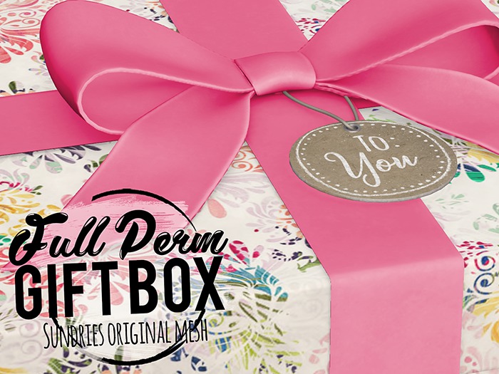 sundries ♥ Full Perm Gift Box ♥ Giftbox Present Boxing Packaging for Merchants