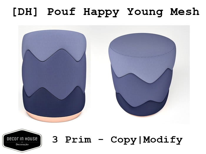 Pouf Happy Young Mesh 