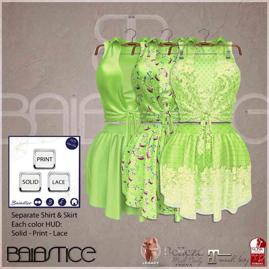 Baiastice_Jenny Set-Chartreuse