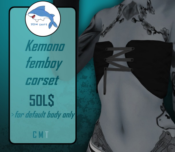 Kemono Femboy Corset [by Zom]