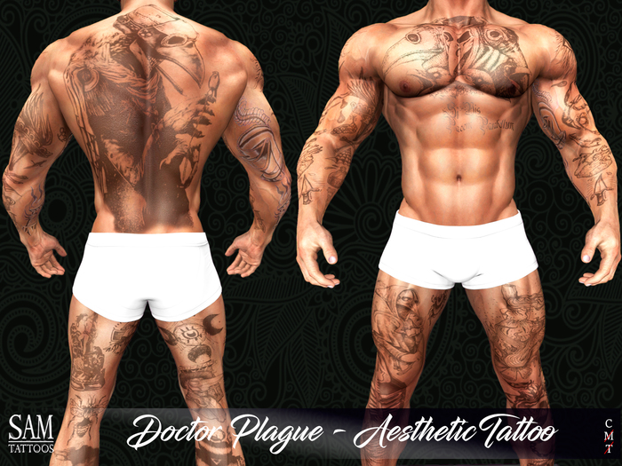 [SAM TATTOOS] DOCTOR PLAGUE AESTHETIC TATTOO