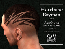 [SAM TATTOOS] HAIRBASE AESTHETIC RAYMAN ENZO MEDIUM