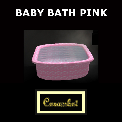 Baby bath pink (full permission)