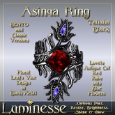 ASINYA Talisha BENTO Ring OP - Red Ruby Blue Black