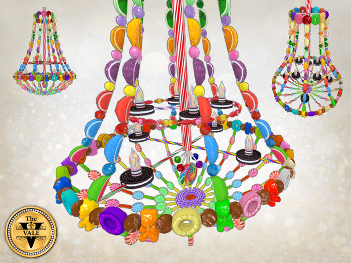 Candy-lier Chandelier