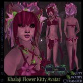 =^.^= Curious Kitties - Khalaji Flower Kitty Avatar - Fiasia