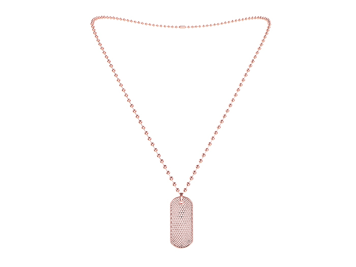 MINIMAL - Strike Necklace RoseGold