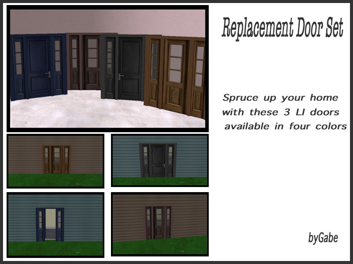 Replacement Door Set byGabe  
