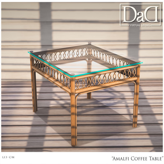 Amalfi Coffee table