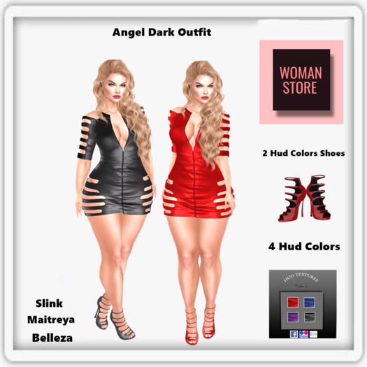 [Woman] 273 Angel Dark Outfit
